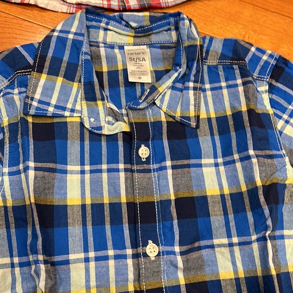 Boys plaid shirts size 5T - Picture 5 of 10